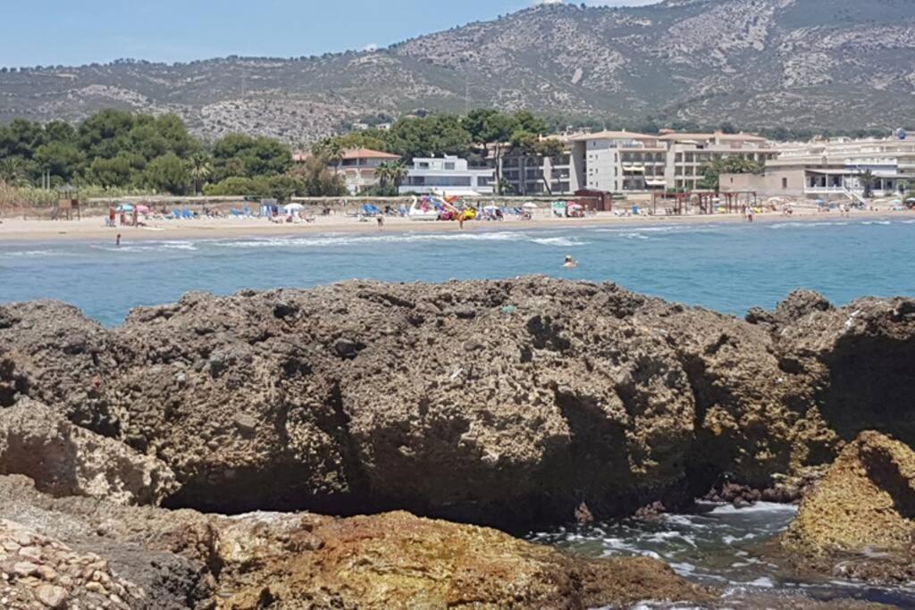 Neu Renoviertes Strandappartment Mit Meerblick Alcoceber ภายนอก รูปภาพ