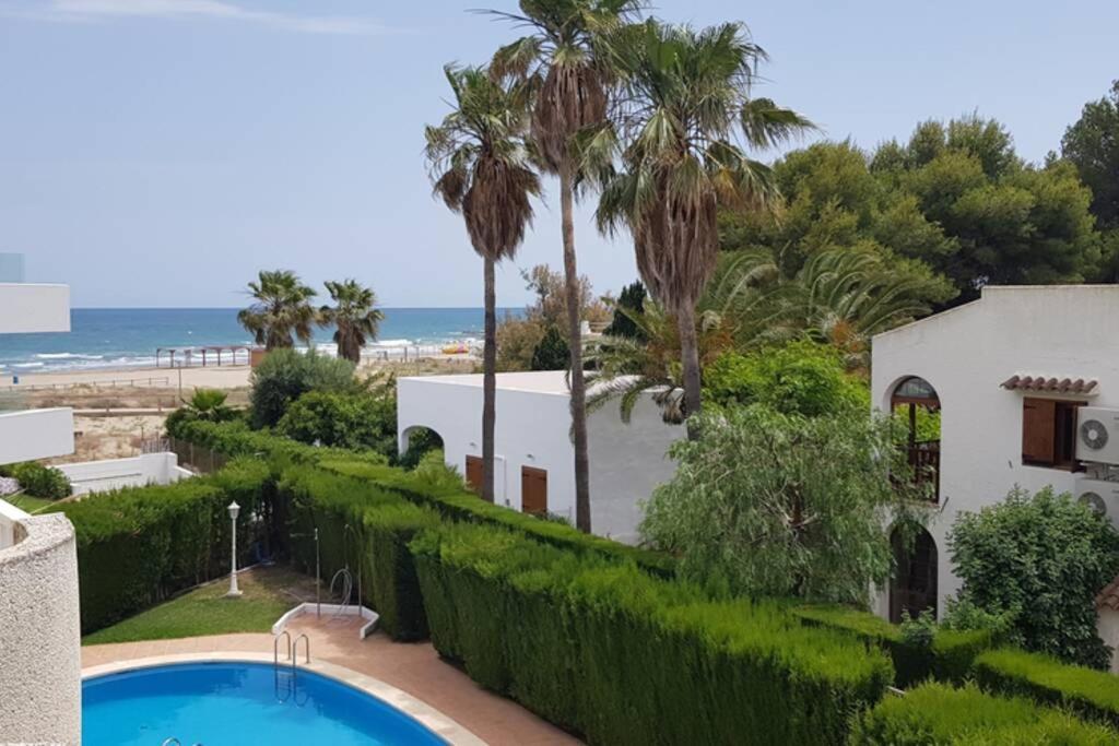 Neu Renoviertes Strandappartment Mit Meerblick Alcoceber ภายนอก รูปภาพ
