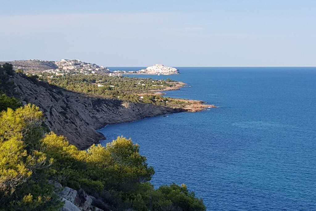 Neu Renoviertes Strandappartment Mit Meerblick Alcoceber ภายนอก รูปภาพ